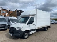 USED 2019 19 MERCEDES-BENZ SPRINTER 2.1 314 CDI L3 LUTON LWB BOX TAIL LIFT VAN RWD 140BHP. EURO 6 ULEZ. FINANCE. PX. 1 OWNER. L3 LUTON TAIL LIFT. EURO 6 ULEZ. PX WELCOME