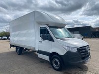 USED 2019 19 MERCEDES-BENZ SPRINTER 2.1 314 CDI L3 LUTON LWB BOX TAIL LIFT VAN RWD 140BHP. EURO 6 ULEZ. FINANCE. PX. 1 OWNER. L3 LUTON TAIL LIFT. EURO 6 ULEZ. PX WELCOME