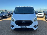 USED 2018 18 FORD TRANSIT CUSTOM 2.0 320 EcoBlue Limited Crew Van Double Cab 5dr Diesel Auto L1 H1 Euro 6 (s/s) (6 Seat) (130 ps) Aircon/Heated Seats