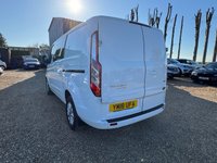 USED 2018 18 FORD TRANSIT CUSTOM 2.0 320 EcoBlue Limited Crew Van Double Cab 5dr Diesel Auto L1 H1 Euro 6 (s/s) (6 Seat) (130 ps) Aircon/Heated Seats