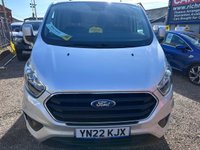 USED 2022 22 FORD TRANSIT CUSTOM 2.0 280 EcoBlue Limited Panel Van 5dr Diesel Manual L1 H1 Euro 6 (s/s) (130 ps) ALLOY WHEELS, AIR CONDITIONING,  LOVELY CLEAN EXAMPLE, FULL SERVICE HISTORY,