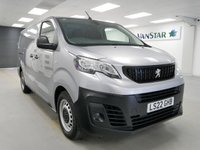 USED 2022 22 PEUGEOT EXPERT 1.5 BLUEHDI 100 BHP LONG PROFESSIONAL PREMIUM 6 DR L2 LONG | AIR CON | CARPLAY | 3 SEATS
