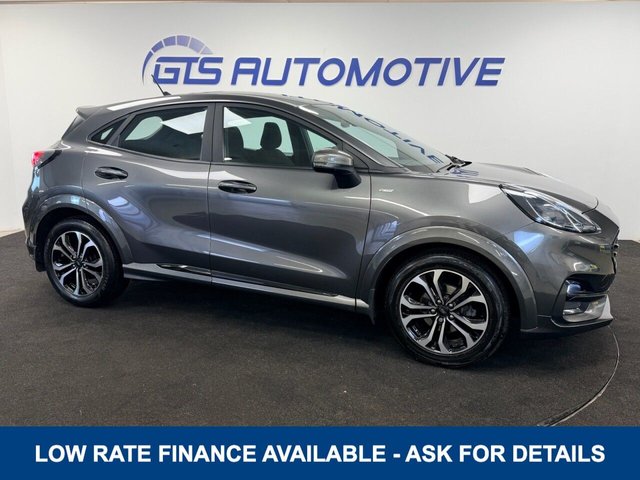 View our Ford Puma 1.0 TURBO ECOBOOST MHEV ST-LINE 125 BHP + SAT NAV + PARKING SENSORS