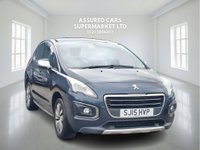USED 2015 15 PEUGEOT 3008 1.6 e-HDi Active SUV 5dr Diesel EGC Euro 5 (s/s) (115 ps) Auto_&pound;20Tax_Low Milage_Diesel