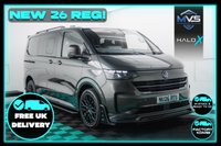USED 2026 VOLKSWAGEN TRANSPORTER 2.0 T32 SWB HALO X 4MOTION FACTORY KOMBI AUTO - GRAPHITE DUST 1 + 1 CAPTAINS SEATS - TAILGATE - HIGHEST SPEC TRANSPORTERS