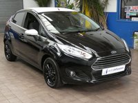 USED 2016 16 FORD FIESTA 1.0T EcoBoost Zetec Black Edition Hatchback 5dr Petrol Manual Euro 6 (s/s) (100 ps) LOW MILES AIR CON DAB RADIO CD BLUETOOTH PARKING SENSORS 3 OWNERS SERVICE HISTORY 6 SERVICE TO 35K MILES