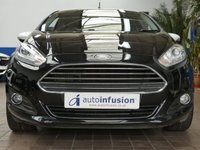 USED 2016 16 FORD FIESTA 1.0T EcoBoost Zetec Black Edition Hatchback 5dr Petrol Manual Euro 6 (s/s) (100 ps) LOW MILES AIR CON DAB RADIO CD BLUETOOTH PARKING SENSORS 3 OWNERS SERVICE HISTORY 6 SERVICE TO 35K MILES
