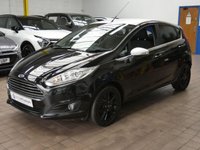 USED 2016 16 FORD FIESTA 1.0T EcoBoost Zetec Black Edition Hatchback 5dr Petrol Manual Euro 6 (s/s) (100 ps) LOW MILES AIR CON DAB RADIO CD BLUETOOTH PARKING SENSORS 3 OWNERS SERVICE HISTORY 6 SERVICE TO 35K MILES