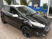 USED 2016 16 FORD FIESTA 1.0T EcoBoost Zetec Black Edition Hatchback 5dr Petrol Manual Euro 6 (s/s) (100 ps) LOW MILES AIR CON DAB RADIO CD BLUETOOTH PARKING SENSORS 3 OWNERS SERVICE HISTORY 6 SERVICE TO 35K MILES