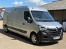 USED 2023 23 RENAULT MASTER 2.3 dCi 35 Business+ Panel Van 4dr Diesel Manual FWD LWB Medium Roof Euro 6 (135 ps) AIR CON - PSENSORS - STAR GREY