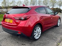 USED 2015 15 MAZDA MAZDA3 2.0 SKYACTIV-G Sport Nav Hatchback 5dr Petrol Manual Euro 6 (s/s) (121 ps) F/S/H - 2 Keys - LEZ - BTooth