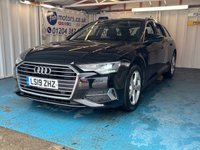 USED 2019 19 AUDI A6 AVANT 2.0 TDI 40 Sport Estate 5dr Diesel S Tronic Euro 6 (s/s) (204 ps)+2 KEYS+1 FORMER KEEPER+FSH+NAV+FULL LEATHER SEATS+PARK CONTROL+DAB+CLIMATE+DIGITAL DASH+MEDIA=BLUETOOTH+USB+AUX+18
