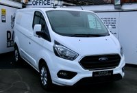 USED 2021 21 FORD TRANSIT CUSTOM 2.0 280 EcoBlue Limited L1 H1 Euro 6 (s/s) 5dr 1 OWNER*WETBELT DONE*CARPLAY*