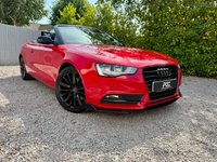 USED 2012 12 AUDI A5 CABRIOLET 3.0 TDI V6 S line Convertible 2dr Diesel Multitronic Euro 5 (s/s) (204 ps) Award Winning Used Car Dealer Essex