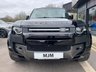 USED 2022 22 LAND ROVER DEFENDER 5.0 P525 V8 Carpathian Edition SUV 3dr Petrol Auto 4WD Euro 6 (s/s) (525 ps) * HUGE SPEC LIST * PANORAMIC SUNROOF * DEPLOYABLE TOWBAR * HEATED + COOLED LEATHER/SUEDECLOTH SEATS * HEADS-UP DISPLAY * HEATED STEERING WHEEL * 3D SURROUND CAMERA * HEATED REAR SEATS * 360 CAMERA * AIR SUSPENSION * APPLE CARPLAY * WIDE TRACK ARCHES * 22