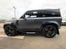 USED 2022 22 LAND ROVER DEFENDER 5.0 P525 V8 Carpathian Edition SUV 3dr Petrol Auto 4WD Euro 6 (s/s) (525 ps) * HUGE SPEC LIST * PANORAMIC SUNROOF * DEPLOYABLE TOWBAR * HEATED + COOLED LEATHER/SUEDECLOTH SEATS * HEADS-UP DISPLAY * HEATED STEERING WHEEL * 3D SURROUND CAMERA * HEATED REAR SEATS * 360 CAMERA * AIR SUSPENSION * APPLE CARPLAY * WIDE TRACK ARCHES * 22