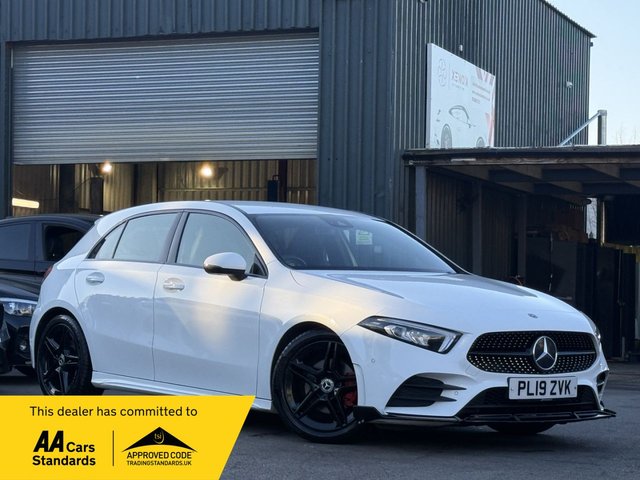 View our Mercedes-Benz A-Class 1.3 A180 AMG Line (Executive) Hatchback 5dr Petrol 7G-DCT Euro 6 (s/s) (136 ps)