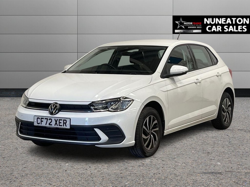USED 2023 72 VOLKSWAGEN POLO 1.0 EVO Life Hatchback 5dr Petrol Manual Euro 6 (s/s) (80 ps) APPLE CAR PLAY AND ANDROID AUTO