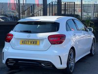 USED 2017 17 MERCEDES-BENZ A-CLASS 1.5 A180d AMG Line Hatchback 5dr Diesel 7G-DCT Euro 6 (s/s) (109 ps) APPLE CAR PLAY + CAMERA