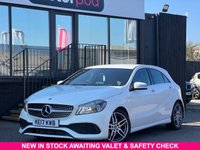 USED 2017 17 MERCEDES-BENZ A-CLASS 1.5 A180d AMG Line Hatchback 5dr Diesel 7G-DCT Euro 6 (s/s) (109 ps) APPLE CAR PLAY + CAMERA
