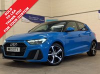 USED 2019 19 AUDI A1 1.0 TFSI 30 S line Sportback 5 Door Petrol S Tronic Euro 6 (s/s) (116 ps) 1 PREVIOUS WITH 6 AUDI SERVICES