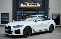 USED 2022 22 BMW 4 SERIES 2.0 420d MHT M Sport Hatchback 5dr Diesel Hybrid Auto Euro 6 (s/s) (190 ps) VIRTUAL COCKPIT + M SPORT PRO PACKAGE + H/K SOUND SYSTEM!!!