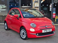 USED 2016 16 FIAT 500 1.2 Lounge Hatchback 3dr Petrol Manual Euro 6 (s/s) (69 bhp) 6 MONTHS RAC WARRANTY 2 KEYS