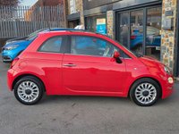 USED 2016 16 FIAT 500 1.2 Lounge Hatchback 3dr Petrol Manual Euro 6 (s/s) (69 bhp) 6 MONTHS RAC WARRANTY 2 KEYS