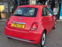 USED 2016 16 FIAT 500 1.2 Lounge Hatchback 3dr Petrol Manual Euro 6 (s/s) (69 bhp) 6 MONTHS RAC WARRANTY 2 KEYS