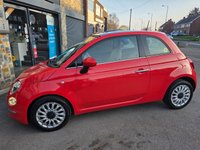 USED 2016 16 FIAT 500 1.2 Lounge Hatchback 3dr Petrol Manual Euro 6 (s/s) (69 bhp) 6 MONTHS RAC WARRANTY 2 KEYS
