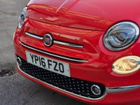 USED 2016 16 FIAT 500 1.2 Lounge Hatchback 3dr Petrol Manual Euro 6 (s/s) (69 bhp) 6 MONTHS RAC WARRANTY 2 KEYS
