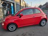 USED 2016 16 FIAT 500 1.2 Lounge Hatchback 3dr Petrol Manual Euro 6 (s/s) (69 bhp) 6 MONTHS RAC WARRANTY 2 KEYS