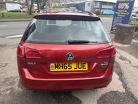 USED 2016 65 VOLKSWAGEN GOLF 2016/65 1.6 TDI BlueMotion Tech SE Estate 5dr Diesel DSG Euro 6 (s/s) (110 ps), 2 Owners from new, Low tax band ***************** AUTOMATIC *******************