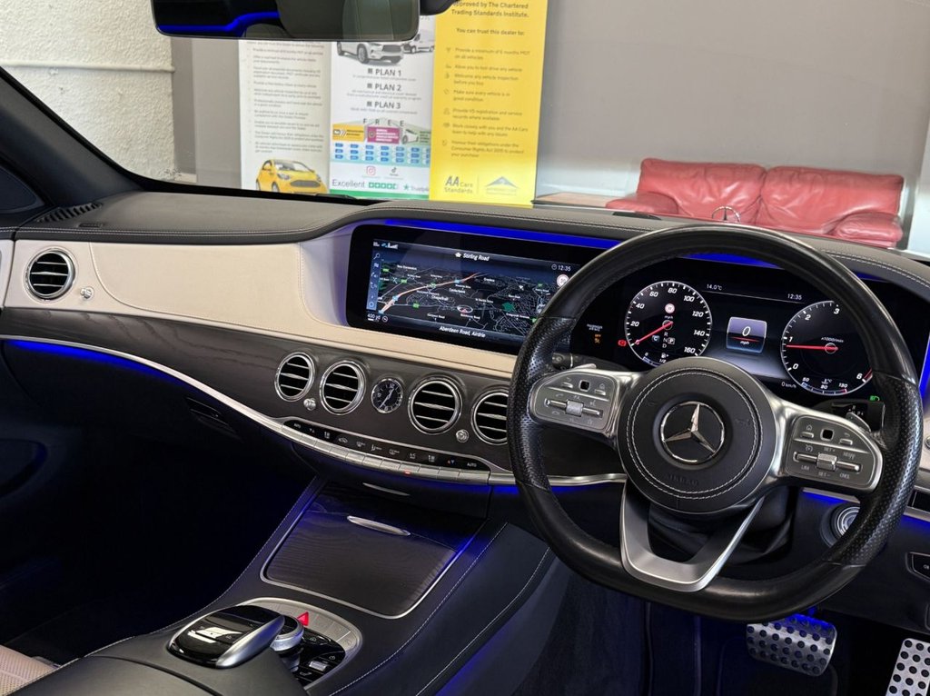 USED 2021 21 MERCEDES-BENZ S-CLASS 2.9 S350Ld Grand Edition (Executive) Saloon 4dr Diesel G-Tronic+ Euro 6 (s/s) (286 ps) 