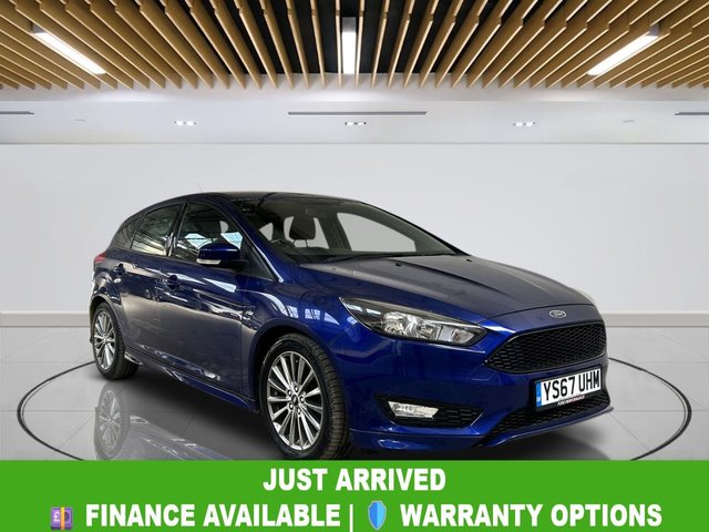 2017 67 FORD FOCUS 1.0T EcoBoost ST-Line Hatchback 5dr Petrol Manual Euro 6 (s/s) (140 ps) Bluetooth | Central Locking