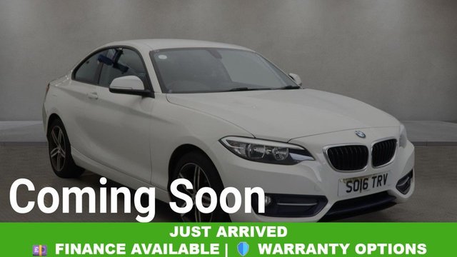 View our BMW 2 Series 2.0 218d Sport Coupe 2dr Diesel Manual Euro 6 (s/s) (150 ps)