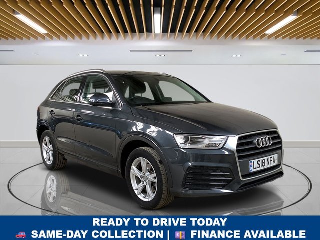 2018 18 AUDI Q3 1.4 TFSI CoD Sport SUV 5dr Petrol Manual Euro 6 (s/s) (150 ps) | &pound;845 Extras-RESERVE FOR &pound;99