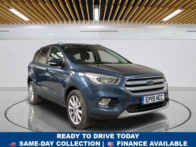 2019 19 FORD KUGA 2.0 TDCi EcoBlue Titanium Edition SUV 5dr Diesel Manual Euro 6 (s/s) (150 ps) Bluetooth | Central Locking