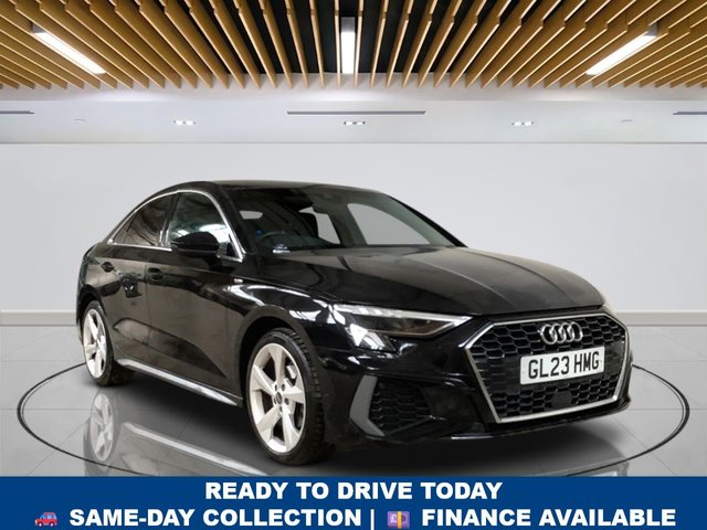 2023 23 AUDI A3 1.0 TFSI 30 S line Saloon 4dr Petrol Manual Euro 6 (s/s) (110 ps) | &pound;575 Extras-RESERVE FOR &pound;99