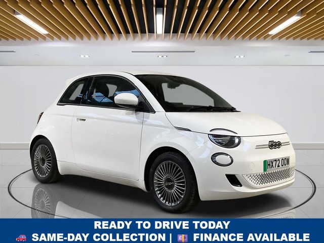View our Fiat 500e 42kWh Icon Hatchback 3dr Electric Auto (118 ps)