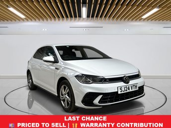 2024 VOLKSWAGEN POLO 1.0 TSI R-Line Hatchback 5dr Petrol Manual Euro 6 (s/s) (95 ps) &pound;16570.00