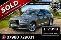 USED 2015 65 AUDI Q7 3.0 TDI V6 S-LINE QUATTRO AUTOMATIC 4X4 7 SEATER (EURO 6)  ** FULL SERVICE HISTORY **