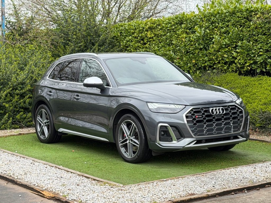 USED 2022 22 AUDI SQ5 3.0 TDI V6 SUV 5dr Diesel Tiptronic quattro Euro 6 (s/s) (341 ps) FASH, 1 OWNER, CARPLAY, 2KEYS