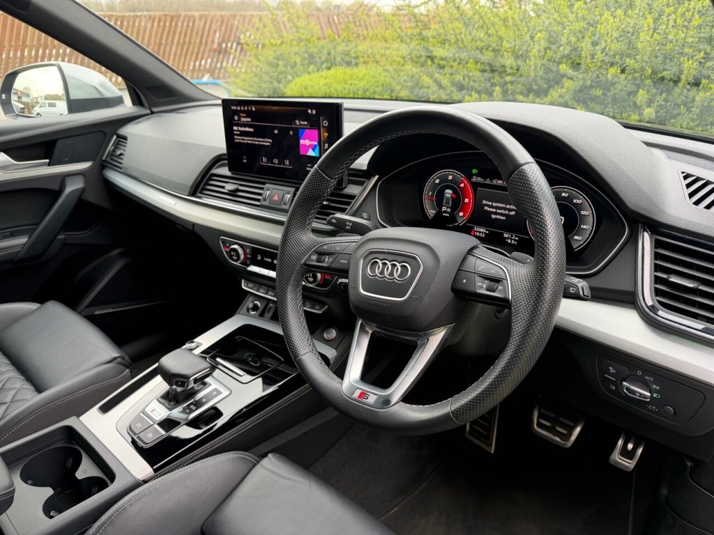 USED 2022 22 AUDI SQ5 3.0 TDI V6 SUV 5dr Diesel Tiptronic quattro Euro 6 (s/s) (341 ps) FASH, 1 OWNER, CARPLAY, 2KEYS