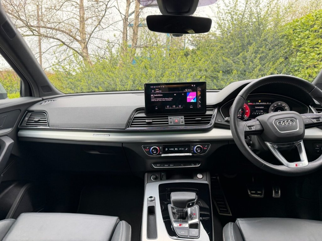 USED 2022 22 AUDI SQ5 3.0 TDI V6 SUV 5dr Diesel Tiptronic quattro Euro 6 (s/s) (341 ps) FASH, 1 OWNER, CARPLAY, 2KEYS