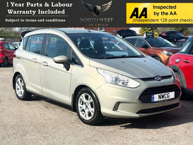 2014 FORD B MAX 1.6 TDCI ZETEC MPV 5DR DIESEL MANUAL EURO 5 95 PS 12... photo