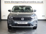 USED 2018 68 VOLKSWAGEN T-ROC 1.0 TSI SEL SUV 5dr Petrol Manual Euro 6 (s/s) (115 ps) 1 OWNER FROM NEW AND COMES WITH A FULL VOLKSWAGEN MAIN DEALER SERVICE HISTORY (7 SERVICES) + VIRTUAL COCKPIT DIGITAL DASH DISPLAY + SATELLITE NAVIGATION + APPLE CARPLAY / ANDROID AUTO + BLUETOOTH MEDIA STREAMING + APPS CONTROL / MIRROR LINK + DAB DIGITAL RADIO + TOUCH SCREEN MEDIA DISPLAY + CRUISE CONTROL + FRONT AND REAR PARKING SENSORS + AUTOMATIC LED HEADLIGHTS + LED DAY TIME RUNNING LIGHTS + LEATHER MULTI FUNCTIONAL STEERING WHEEL + LANE ASSIST + SELECTABLE DRIVING MODES + VOICE COMMAND