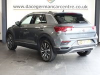 USED 2018 68 VOLKSWAGEN T-ROC 1.0 TSI SEL SUV 5dr Petrol Manual Euro 6 (s/s) (115 ps) 1 OWNER FROM NEW AND COMES WITH A FULL VOLKSWAGEN MAIN DEALER SERVICE HISTORY (7 SERVICES) + VIRTUAL COCKPIT DIGITAL DASH DISPLAY + SATELLITE NAVIGATION + APPLE CARPLAY / ANDROID AUTO + BLUETOOTH MEDIA STREAMING + APPS CONTROL / MIRROR LINK + DAB DIGITAL RADIO + TOUCH SCREEN MEDIA DISPLAY + CRUISE CONTROL + FRONT AND REAR PARKING SENSORS + AUTOMATIC LED HEADLIGHTS + LED DAY TIME RUNNING LIGHTS + LEATHER MULTI FUNCTIONAL STEERING WHEEL + LANE ASSIST + SELECTABLE DRIVING MODES + VOICE COMMAND
