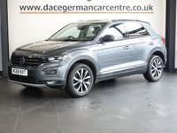USED 2018 68 VOLKSWAGEN T-ROC 1.0 TSI SEL SUV 5dr Petrol Manual Euro 6 (s/s) (115 ps) 1 OWNER FROM NEW AND COMES WITH A FULL VOLKSWAGEN MAIN DEALER SERVICE HISTORY (7 SERVICES) + VIRTUAL COCKPIT DIGITAL DASH DISPLAY + SATELLITE NAVIGATION + APPLE CARPLAY / ANDROID AUTO + BLUETOOTH MEDIA STREAMING + APPS CONTROL / MIRROR LINK + DAB DIGITAL RADIO + TOUCH SCREEN MEDIA DISPLAY + CRUISE CONTROL + FRONT AND REAR PARKING SENSORS + AUTOMATIC LED HEADLIGHTS + LED DAY TIME RUNNING LIGHTS + LEATHER MULTI FUNCTIONAL STEERING WHEEL + LANE ASSIST + SELECTABLE DRIVING MODES + VOICE COMMAND