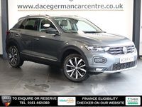 USED 2018 68 VOLKSWAGEN T-ROC 1.0 TSI SEL SUV 5dr Petrol Manual Euro 6 (s/s) (115 ps) 1 OWNER FROM NEW AND COMES WITH A FULL VOLKSWAGEN MAIN DEALER SERVICE HISTORY (7 SERVICES) + VIRTUAL COCKPIT DIGITAL DASH DISPLAY + SATELLITE NAVIGATION + APPLE CARPLAY / ANDROID AUTO + BLUETOOTH MEDIA STREAMING + APPS CONTROL / MIRROR LINK + DAB DIGITAL RADIO + TOUCH SCREEN MEDIA DISPLAY + CRUISE CONTROL + FRONT AND REAR PARKING SENSORS + AUTOMATIC LED HEADLIGHTS + LED DAY TIME RUNNING LIGHTS + LEATHER MULTI FUNCTIONAL STEERING WHEEL + LANE ASSIST + SELECTABLE DRIVING MODES + VOICE COMMAND